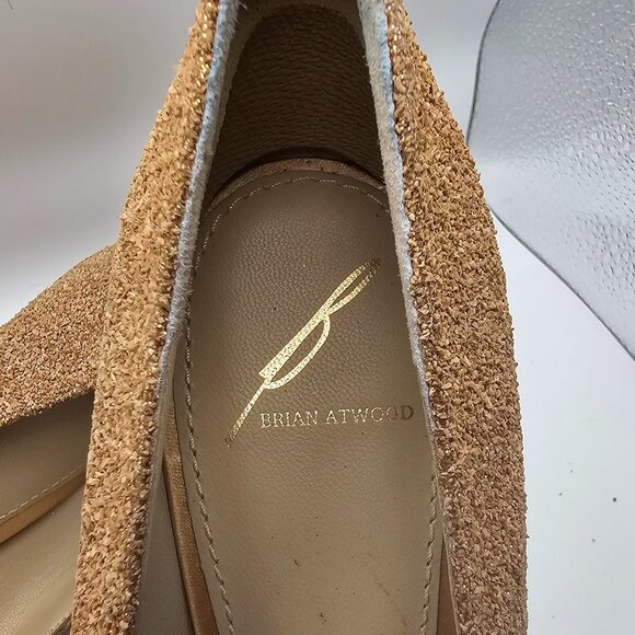 Brian Atwood Glitter Heels – 5.5" Stiletto, Size 8 - Picture 8 of 8